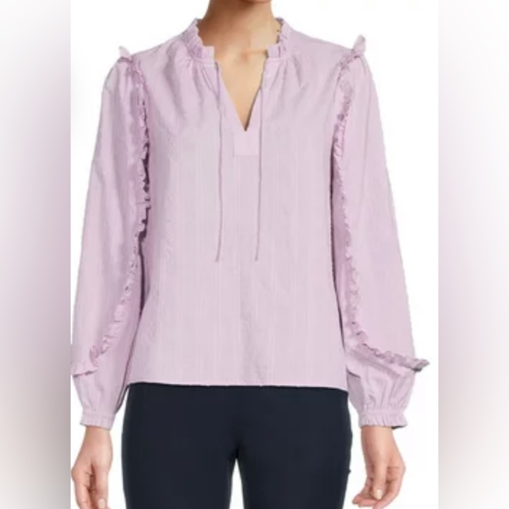 Tim and Tru Lavender blouse, NWT, M